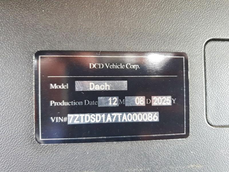 Продаж на аукціоні авто 2026 Golf Cart Evolution, vin: 7ZTDSD1A7TA000086, номер лоту: 46365096