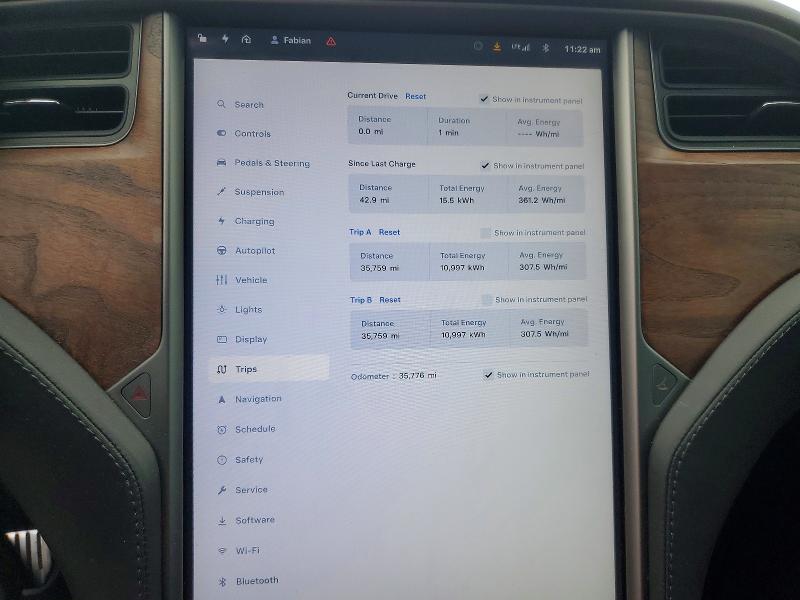 79712635 :رقم المزاد ، 5YJSA1E22KF332497 vin ، 2019 Tesla Model S مزاد بيع