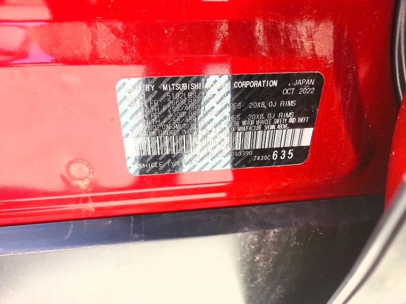 Продаж на аукціоні авто 2023 Mitsubishi Outlander, vin: JA4J4UA85PZ019390, номер лоту: 46472946