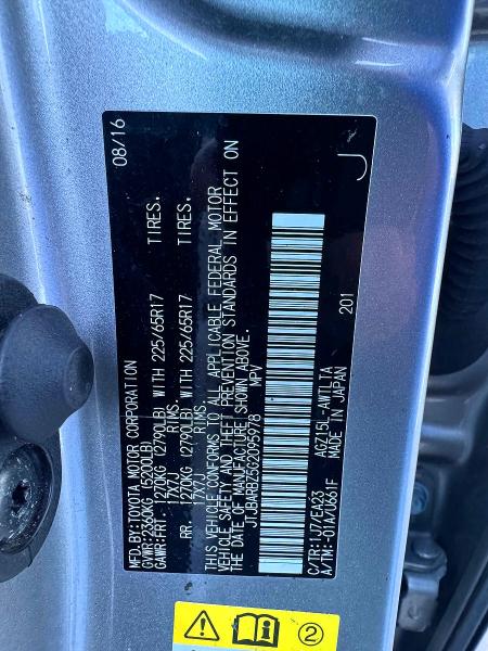 Продажа на аукционе авто 2016 Lexus Nx 200t, vin: JTJBARBZ5G2095978, номер лота: 41660286