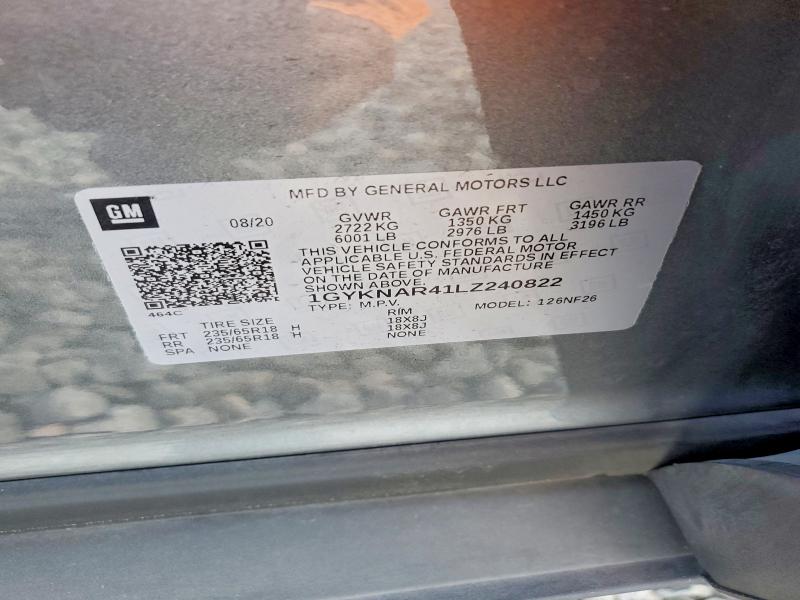 Продажа на аукционе авто 2020 Cadillac Xt5, vin: 1GYKNAR41LZ240822, номер лота: 46854976