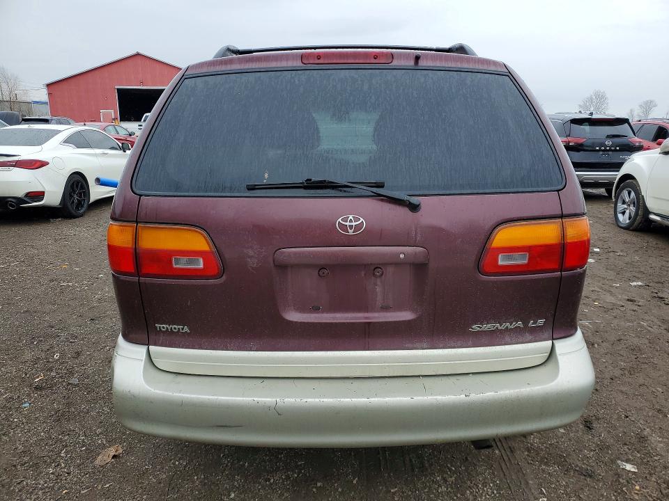 1998 Toyota Sienna მანქანა იყიდება აუქციონზე, vin: 4T3ZF13C7WU006092, აუქციონის ნომერი: 79263835