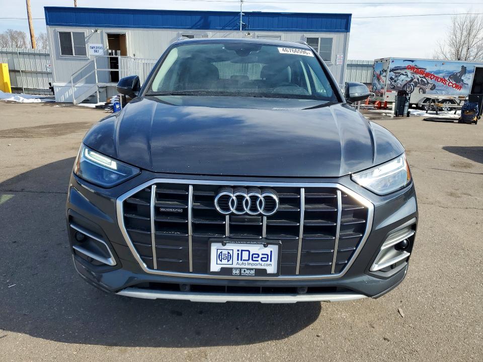 2021 Audi Q5 მანქანა იყიდება აუქციონზე, vin: WA1BAAFY5M2007605, აუქციონის ნომერი: 46766596