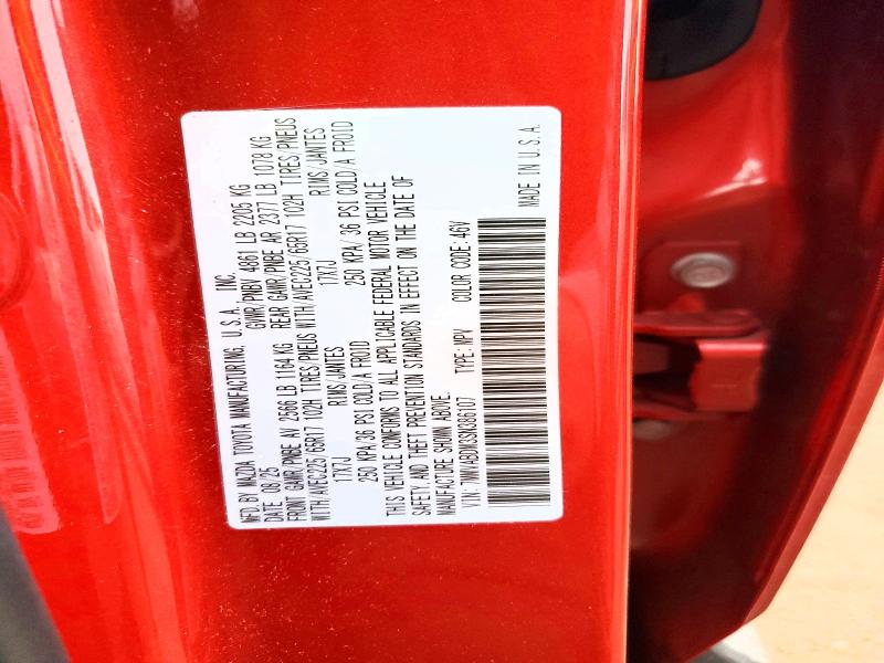 Aukcja sprzedaży 2025 Mazda Cx-50, vin: 7MMVABDM3SN386107, numer aukcji: 47838656