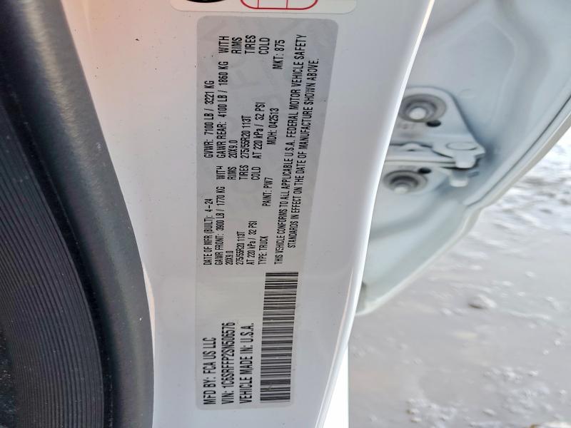 Продажа на аукционе авто 2025 Ram 1500, vin: 1C6SRFFP2SN506576, номер лота: 79413385