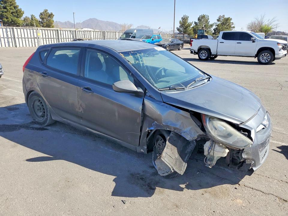 45884316 :رقم المزاد ، KMHCT5AE1CU013747 vin ، 2012 Hyundai Accent مزاد بيع