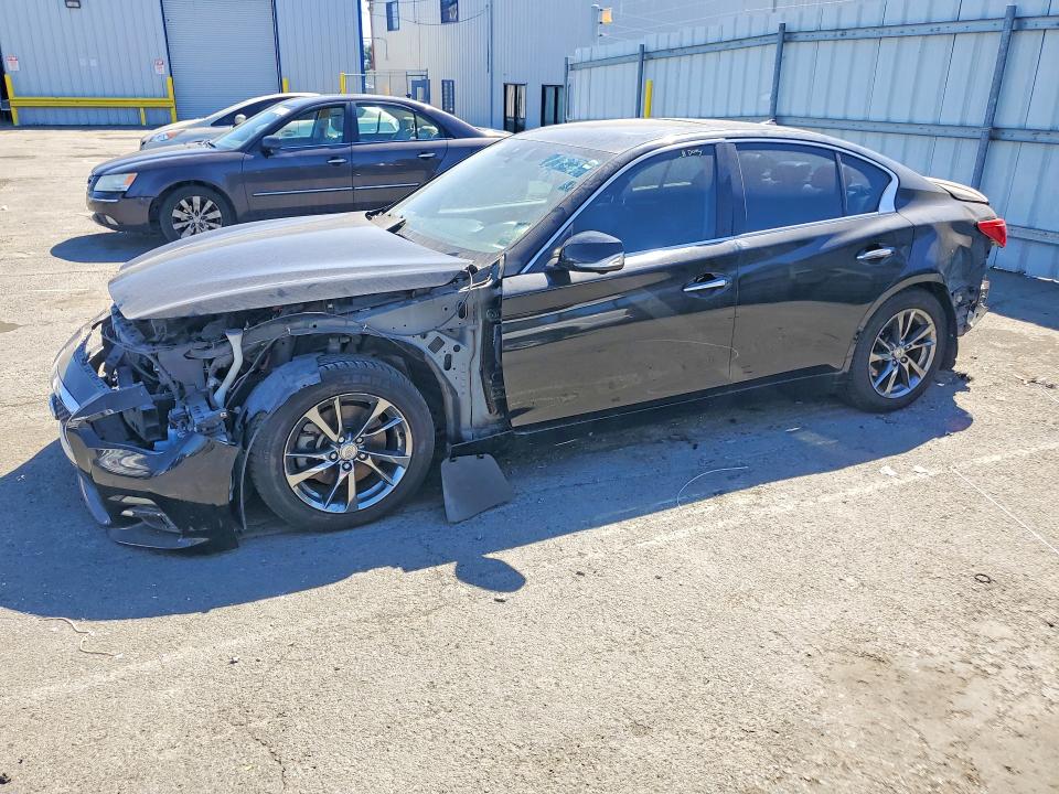 Auction sale of the 2014 Infiniti Q50 Hybrid, vin: JN1AV7AP2EM691383, lot number: 46731896
