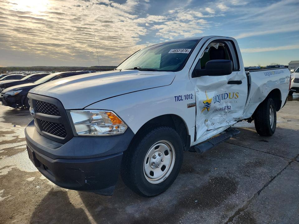 46531876 :رقم المزاد ، 3C6JR6AT6KG719152 vin ، 2019 Ram 1500 Classic مزاد بيع