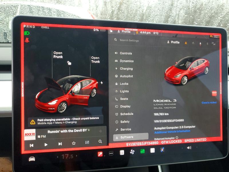 41815226 :رقم المزاد ، 5YJ3E1EB3JF134860 vin ، 2018 Tesla Model 3 مزاد بيع
