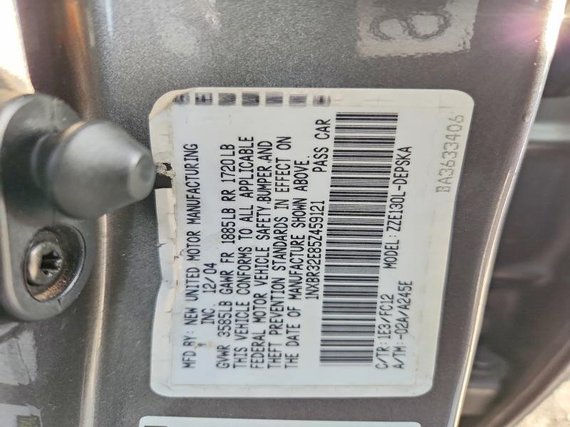 Продажа на аукционе авто 2005 Toyota Corolla, vin: 1NXBR32E85Z459121, номер лота: 45822676