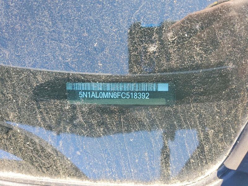 Продаж на аукціоні авто 2015 Infiniti Qx60, vin: 5N1AL0MN6FC518392, номер лоту: 47636196