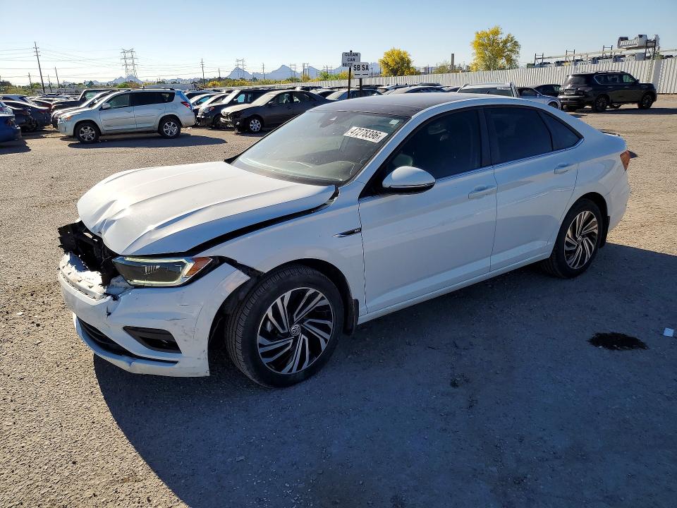 47278396 :رقم المزاد ، 3VWG57BU3MM048584 vin ، 2021 Volkswagen Jetta مزاد بيع