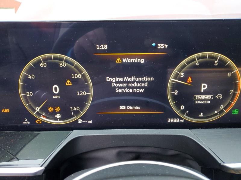 Aukcja sprzedaży 2025 Infiniti Qx80, vin: JN8AZ3DB4S9404364, numer aukcji: 46954856