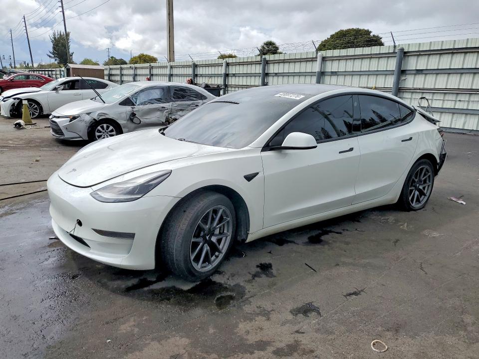 Продаж на аукціоні авто 2021 Tesla Model 3, vin: 5YJ3E1EA3MF978506, номер лоту: 46087276