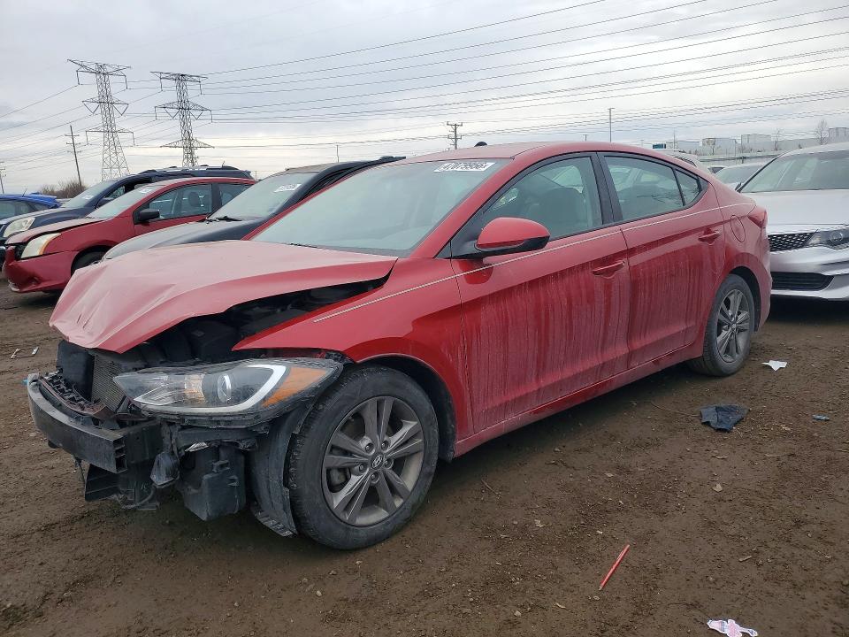 Auction sale of the 2017 Hyundai Elantra, vin: 5NPD84LF3HH040430, lot number: 47079956