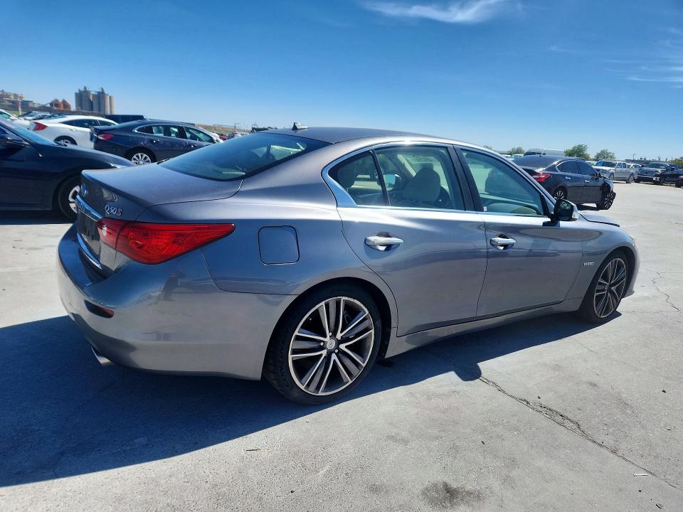 45925986 :رقم المزاد ، JN1AV7AP5FM790068 vin ، 2015 Infiniti Q50 Hybrid مزاد بيع