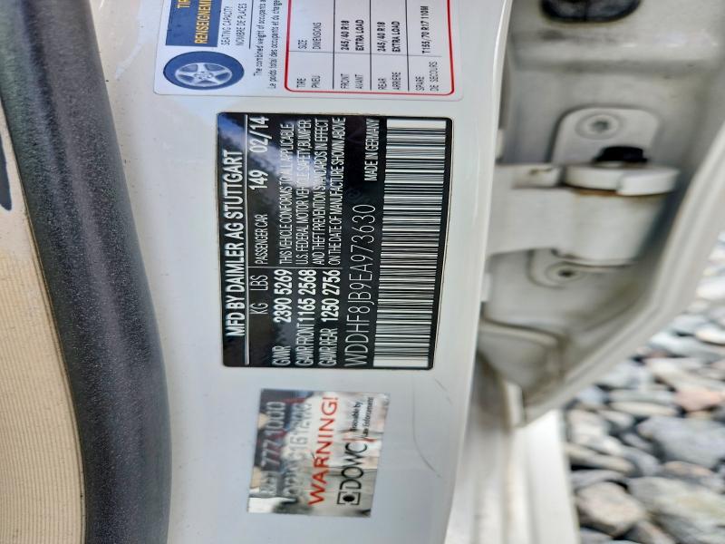 Продажа на аукционе авто 2014 Mercedes-benz E, vin: WDDHF8JB9EA973630, номер лота: 47472756