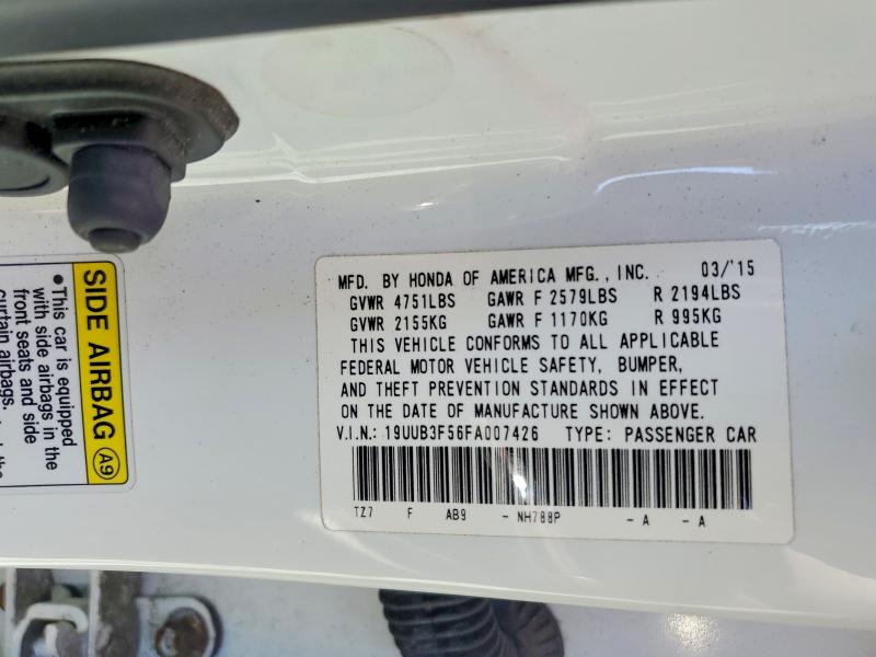 Продаж на аукціоні авто 2015 Acura Tlx, vin: 19UUB3F56FA007426, номер лоту: 47184456