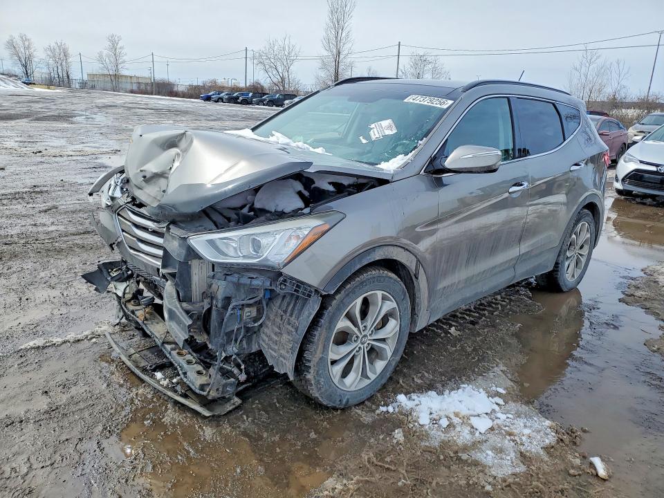 2014 Hyundai Santa Fe Sport მანქანა იყიდება აუქციონზე, vin: 5XYZUDLA4EG144305, აუქციონის ნომერი: 47379256