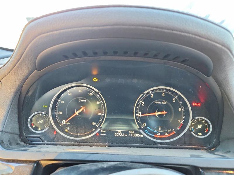 2014 Bmw 740 მანქანა იყიდება აუქციონზე, vin: WBAYE4C58ED138627, აუქციონის ნომერი: 79976715