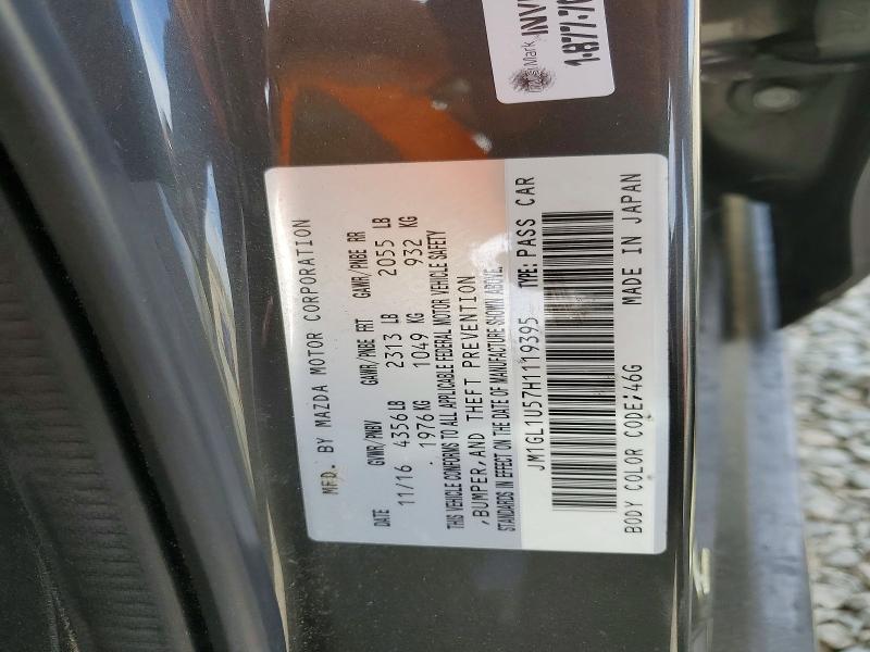 Продажа на аукционе авто 2017 Mazda 6, vin: JM1GL1U57H1119395, номер лота: 79275135