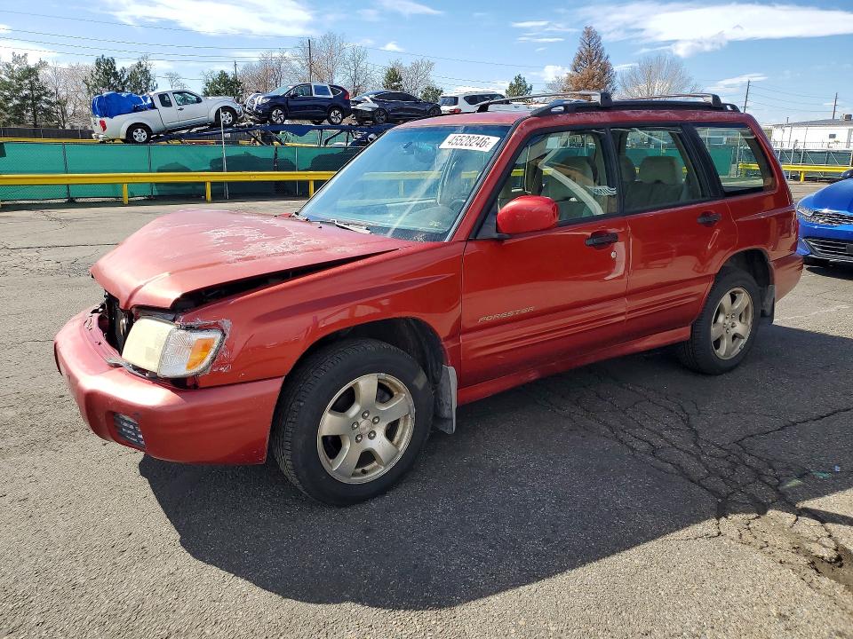 45528246 :رقم المزاد ، JF1SF65682H716307 vin ، 2002 Subaru Forester مزاد بيع