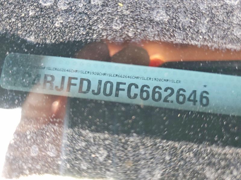 45821466 :رقم المزاد ، 1C4RJFDJ0FC662646 vin ، 2015 Jeep Grand Cherokee مزاد بيع