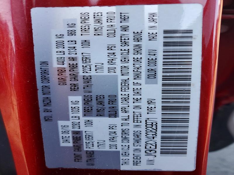 Aukcja sprzedaży 2016 Mazda Cx-5, vin: JM3KE2CY4G0829971, numer aukcji: 46928926