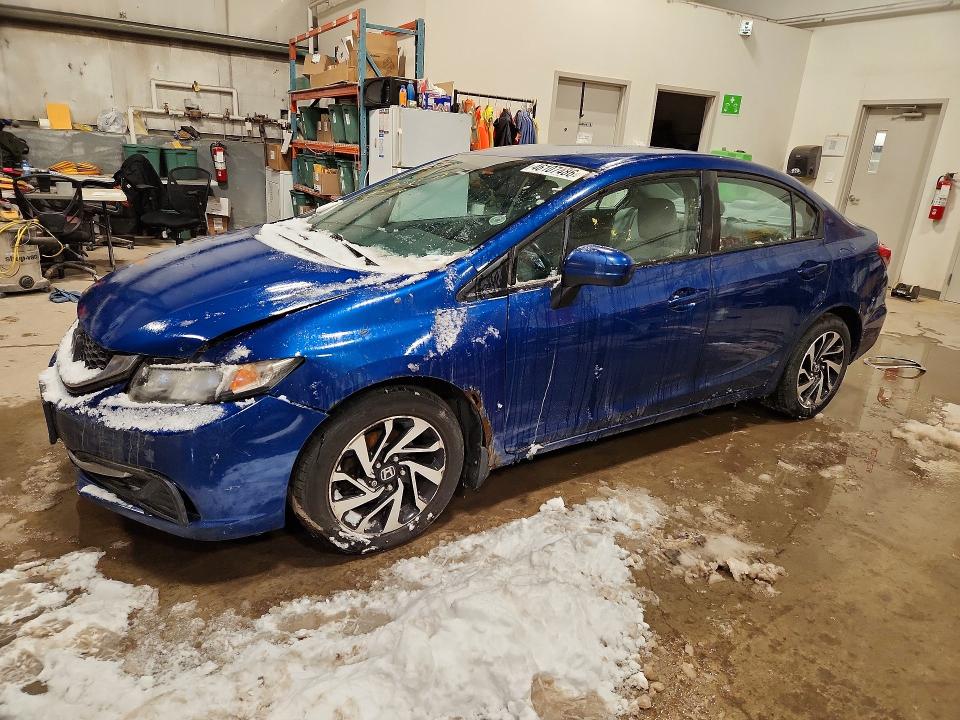 46107486 :رقم المزاد ، 2HGFB2F44EH013932 vin ، 2014 Honda Civic Lx 4dr مزاد بيع