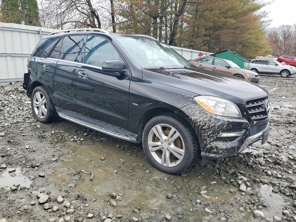 46826016 :رقم المزاد ، 4JGDA5HB2CA010699 vin ، 2012 Mercedes-benz Ml مزاد بيع