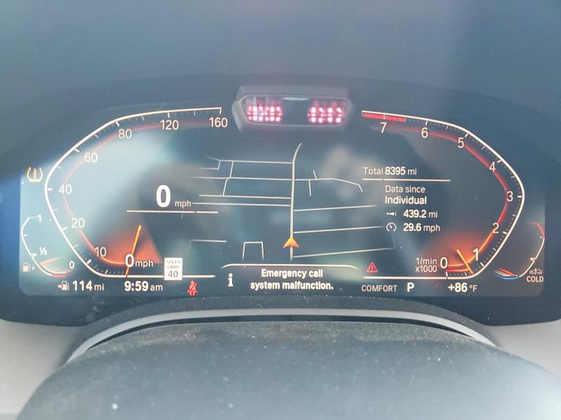 46564446 :رقم المزاد ، WBAGV2C03SCU18476 vin ، 2025 Bmw 840i مزاد بيع