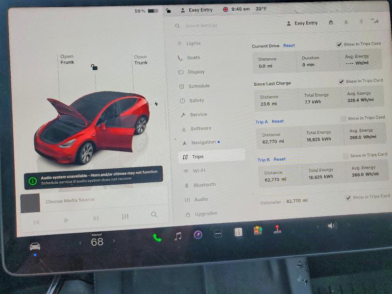 Продаж на аукціоні авто 2022 Tesla Model Y, vin: 7SAYGDEE6NA018697, номер лоту: 79915805
