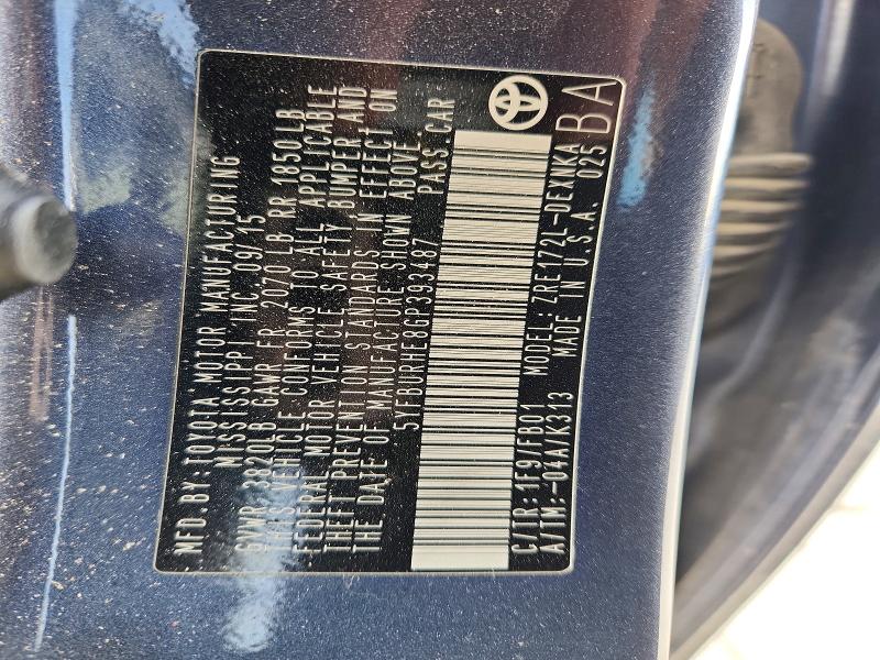 Продаж на аукціоні авто 2016 Toyota Corolla, vin: 5YFBURHE8GP393487, номер лоту: 46538596