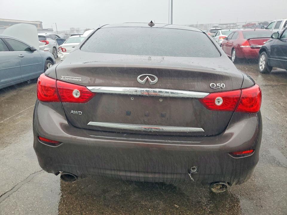 45648026 :رقم المزاد ، JN1BV7AR3FM403149 vin ، 2015 Infiniti Q50 مزاد بيع