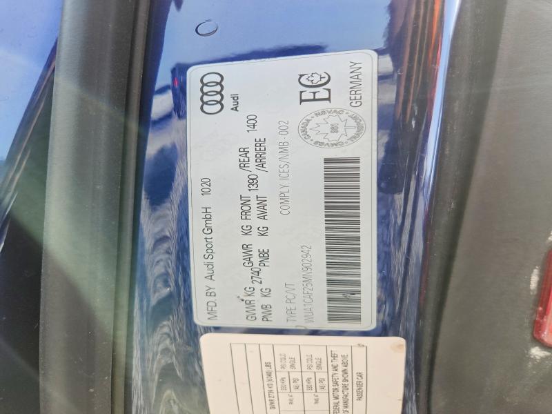 Aukcja sprzedaży 2021 Audi Rs6, vin: WUA1CAF25MN902942, numer aukcji: 46709366