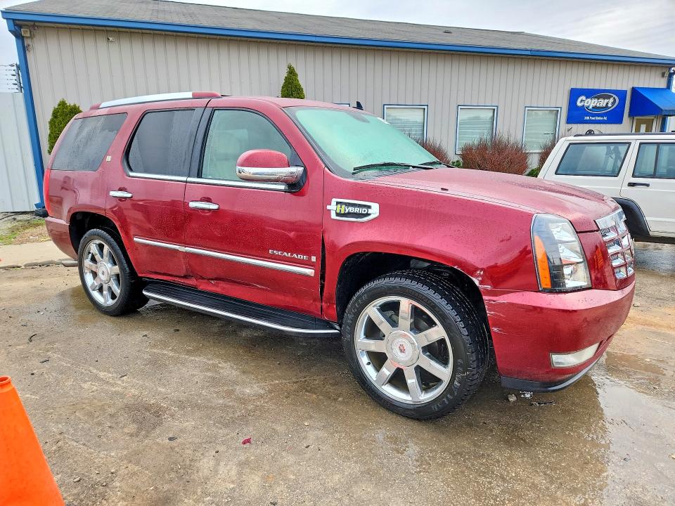 2009 Cadillac Escalade მანქანა იყიდება აუქციონზე, vin: 1GYFC43559R165612, აუქციონის ნომერი: 46491846