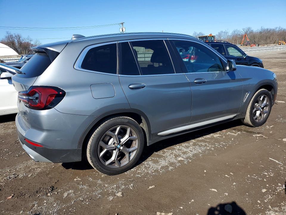 2024 Bmw X3 მანქანა იყიდება აუქციონზე, vin: 5UX53DP02R9T57410, აუქციონის ნომერი: 47017096