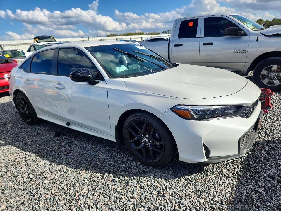 2025 Honda Civic მანქანა იყიდება აუქციონზე, vin: 2HGFE2F59SH583808, აუქციონის ნომერი: 79462605