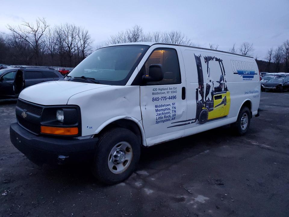 2014 Chev Express G2500 მანქანა იყიდება აუქციონზე, vin: 1GCWGGCA5E1134457, აუქციონის ნომერი: 42022366