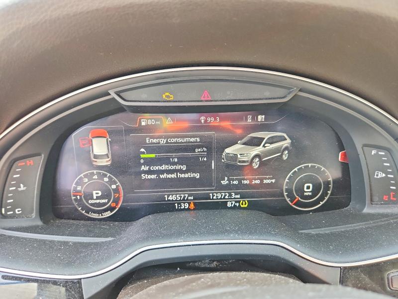 41948586 :رقم المزاد ، WA1LAAF76HD033264 vin ، 2017 Audi Q7 مزاد بيع