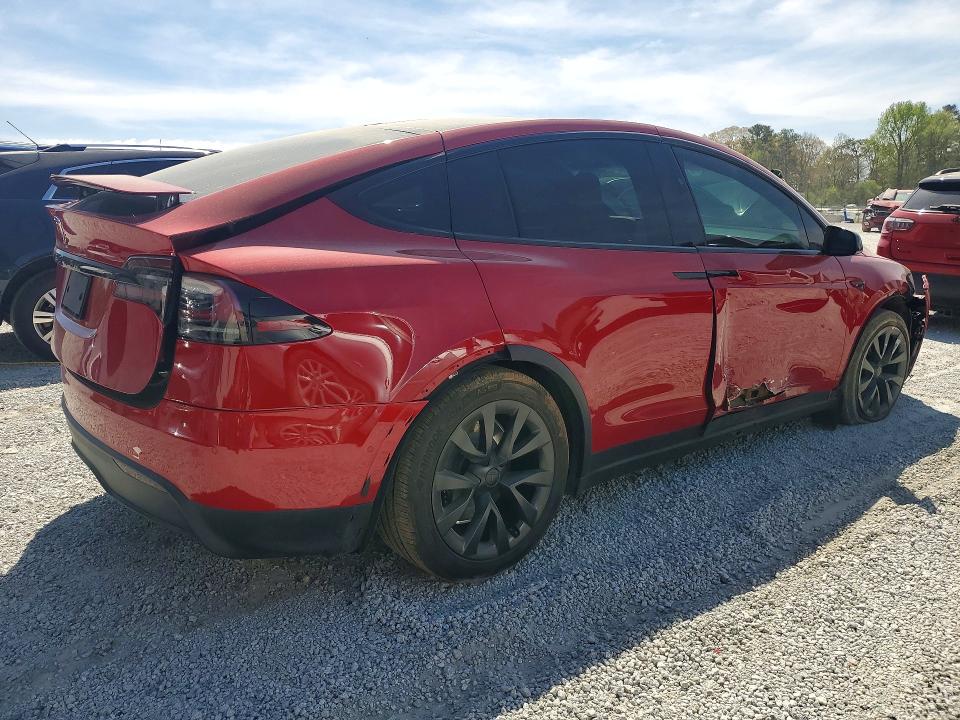 2022 Tesla Model X მანქანა იყიდება აუქციონზე, vin: 7SAXCBE64NF337412, აუქციონის ნომერი: 47234316