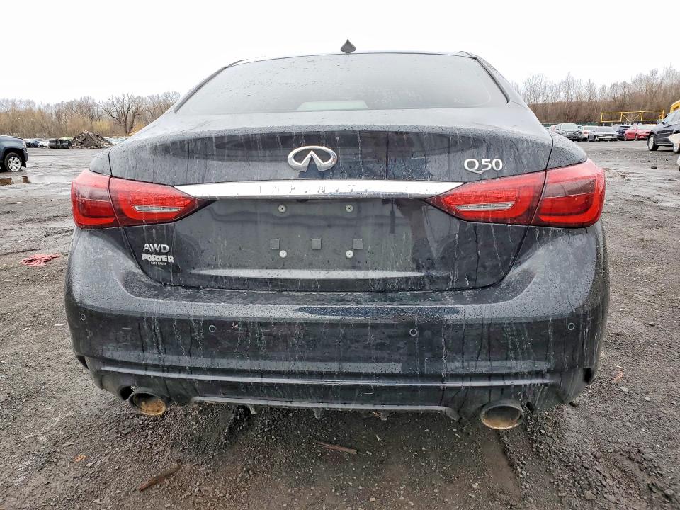 45954386 :رقم المزاد ، JN1EV7AR7JM439738 vin ، 2018 Infiniti Q50 مزاد بيع