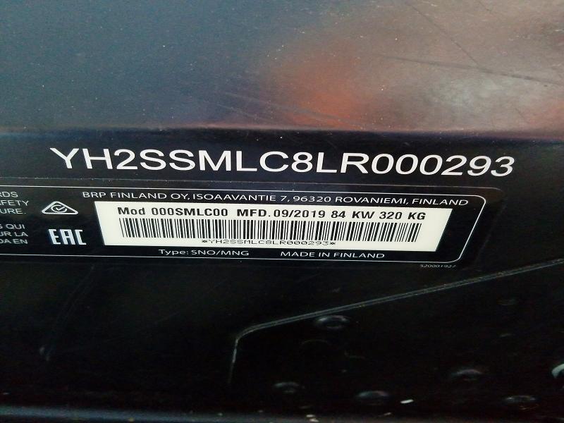 Продажа на аукционе авто 2020 Ski Snowmobile, vin: YH2SSMLC8LR000293, номер лота: 79226365
