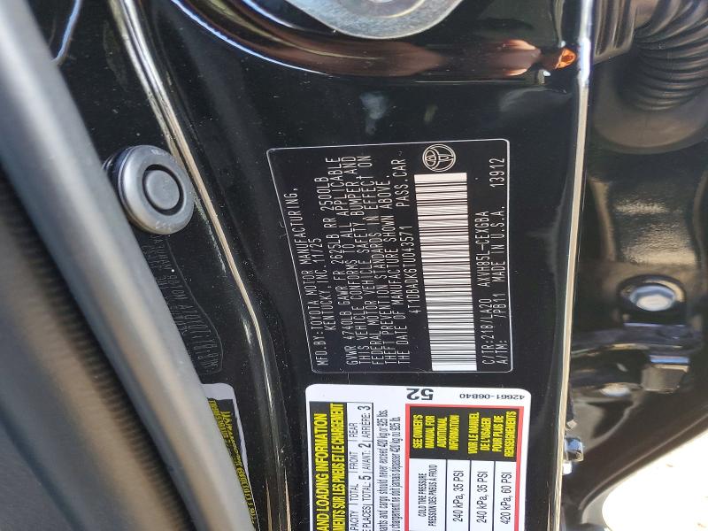 Продажа на аукционе авто 2026 Toyota Camry, vin: 4T1DBADK6TU043571, номер лота: 45961456