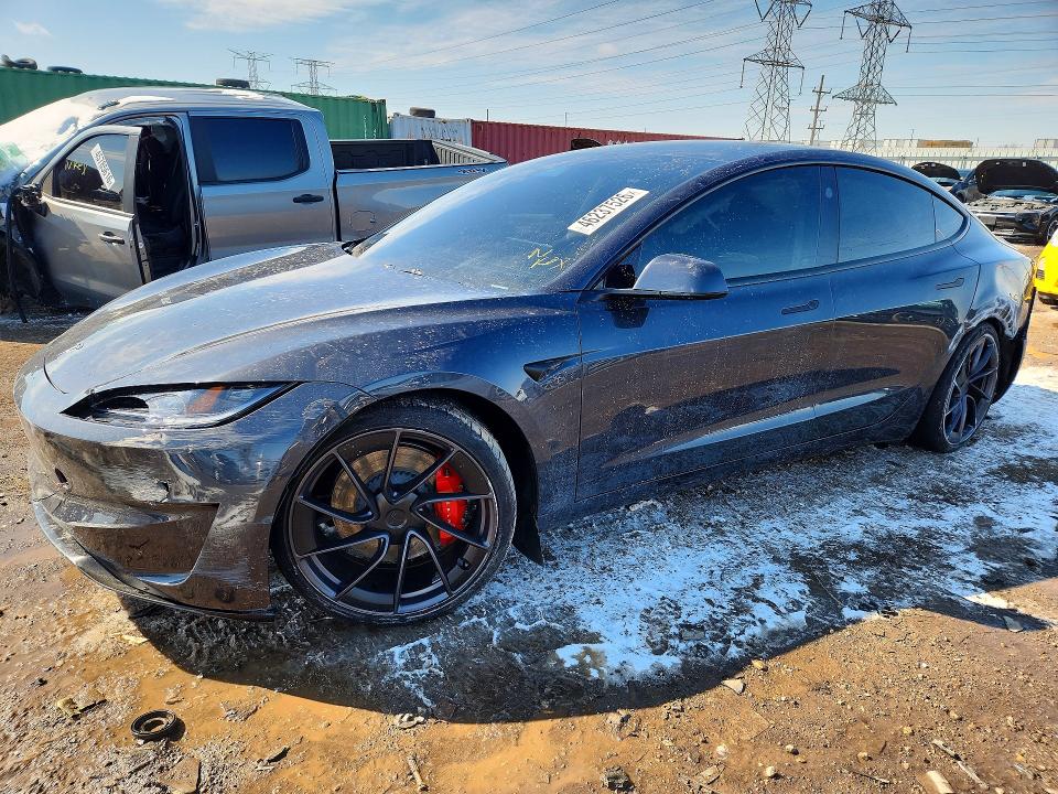 2024 Tesla Model 3 მანქანა იყიდება აუქციონზე, vin: 5YJ3E1ET7RF845448, აუქციონის ნომერი: 46237526