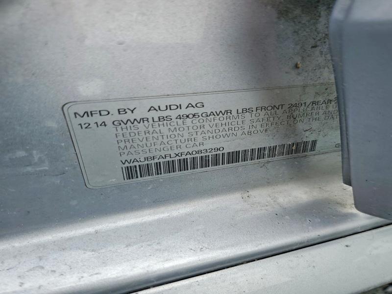 Продажа на аукционе авто 2015 Audi A4, vin: WAUBFAFLXFA083290, номер лота: 46233066