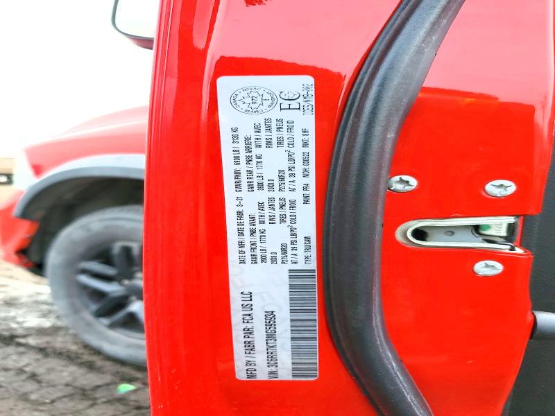 Aukcja sprzedaży 2021 Ram 1500 Classic, vin: 3C6RR7KT3MG595934, numer aukcji: 47504366