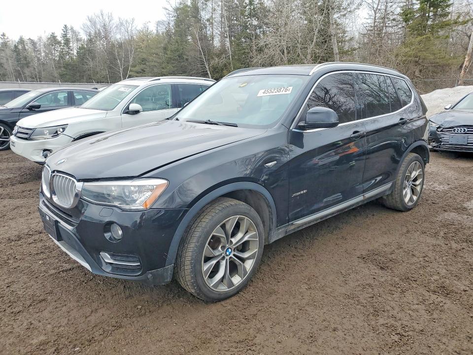 2017 Bmw X3 მანქანა იყიდება აუქციონზე, vin: 5UXWX9C39H0T16880, აუქციონის ნომერი: 45523876