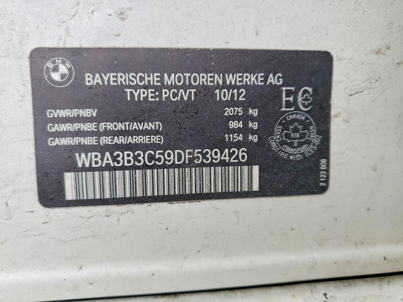 Продажа на аукционе авто 2013 Bmw 328, vin: WBA3B3C59DF539426, номер лота: 46715556