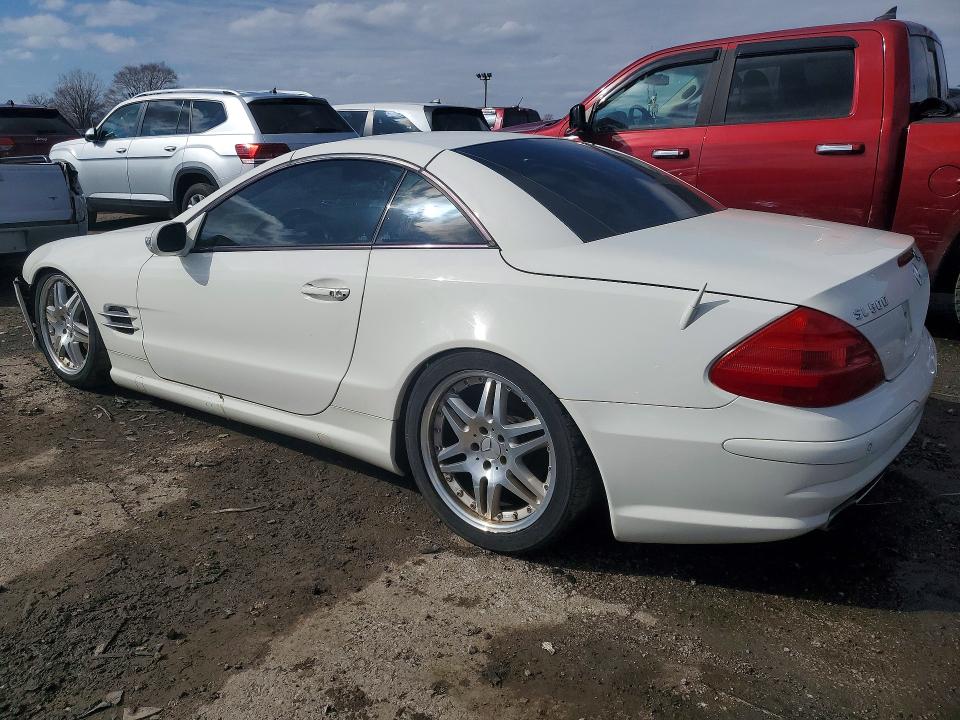 46312216 :رقم المزاد ، WDBSK75F13F023389 vin ، 2003 Mercedes Benz Sl مزاد بيع